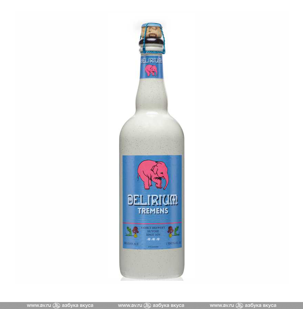 Изображение товара Пиво светлое Delirium Tremens 8,5%, 0.75 L, ст/б, Бельгия