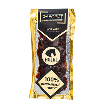 Изображение товара Колбаса «Фаворит» из конины высшего качества, нарезка, 40 г, Россия