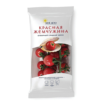 Помидоры черри «Красная жемчужина» на ветке, 250 г, Россия