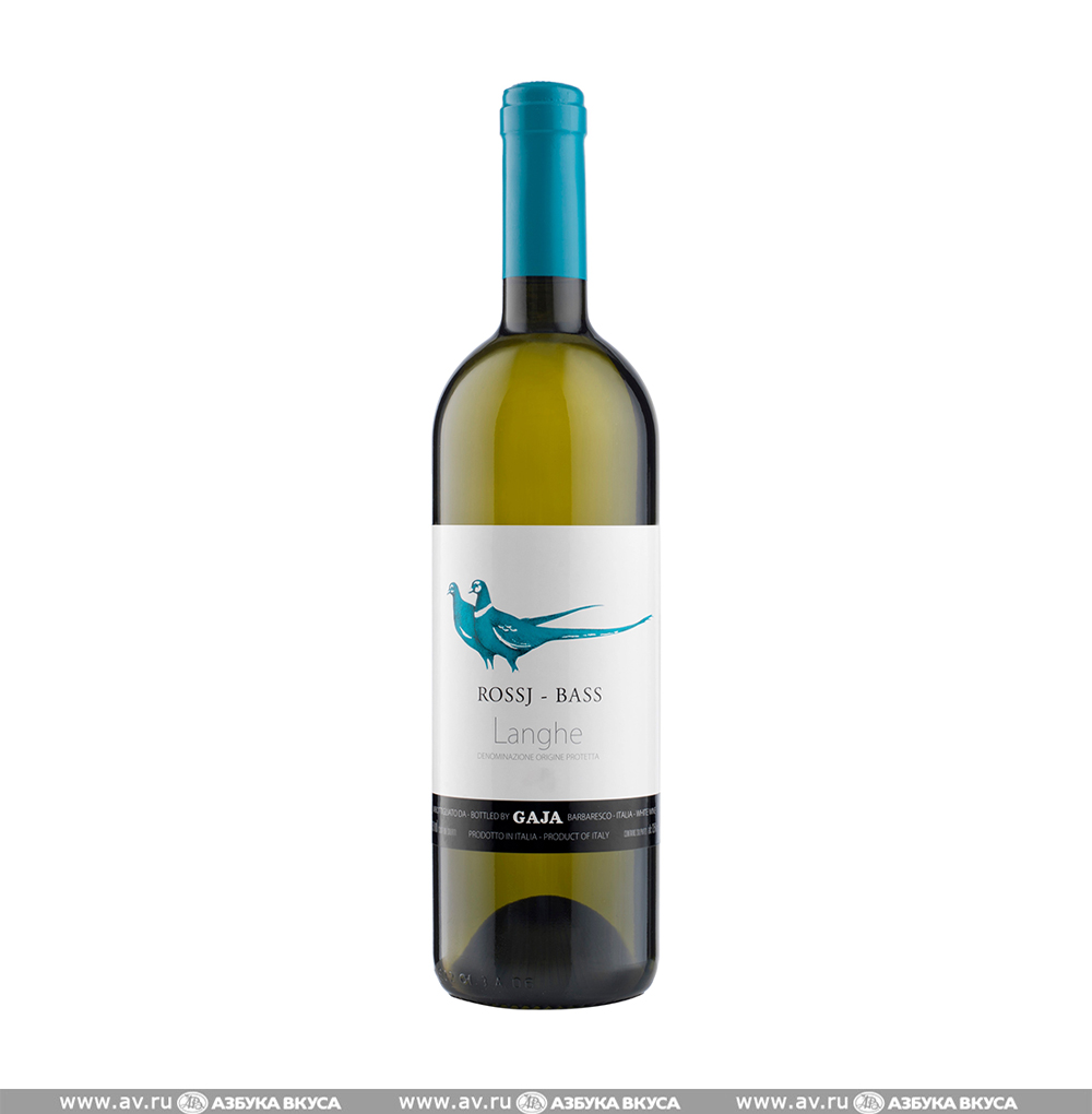 Изображение товара Вино итальянское белое DOC Langhe Rossj-Bass Gaja, 0.75 L Изображение товара Вино итальянское белое DOC Langhe Rossj-Bass Gaja, 0.75 L