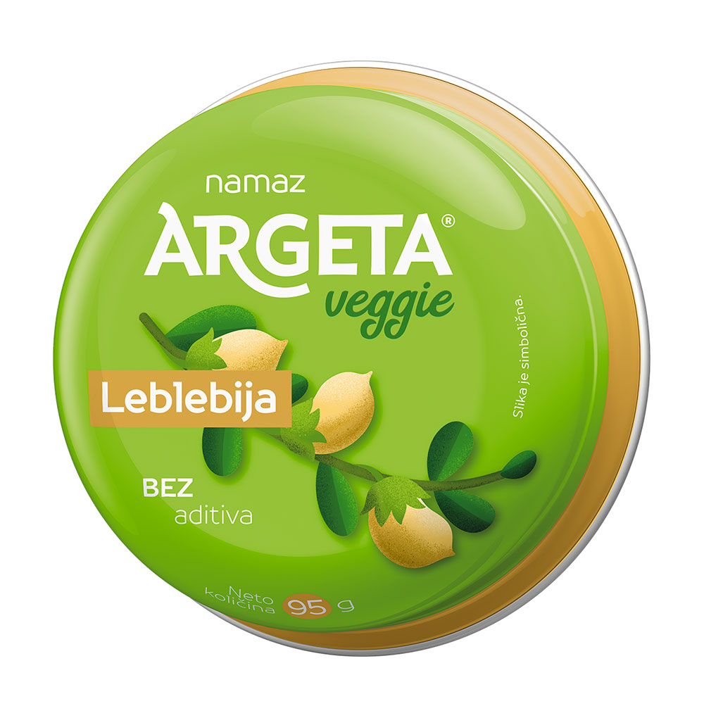 Изображение товара Овощной паштет из нута Veggie, Argeta, 95 г, Республика Сербия Изображение товара Овощной паштет из нута Veggie, Argeta, 95 г, Республика Сербия