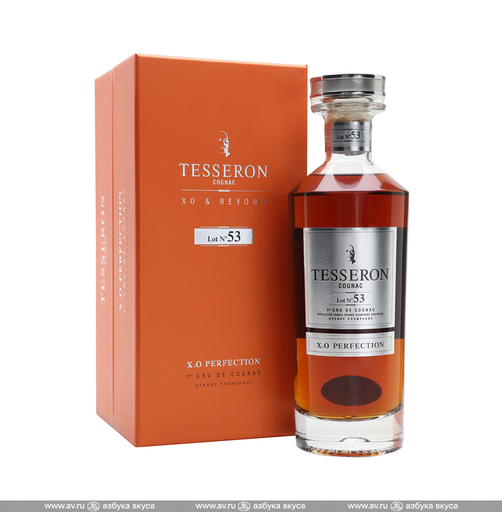 Изображение товара Коньяк Tesseron Lot №53 Perfection AOC Grande Champagne XO, 0.7 L, п/у Изображение товара Коньяк Tesseron Lot №53 Perfection AOC Grande Champagne XO, 0.7 L, п/у