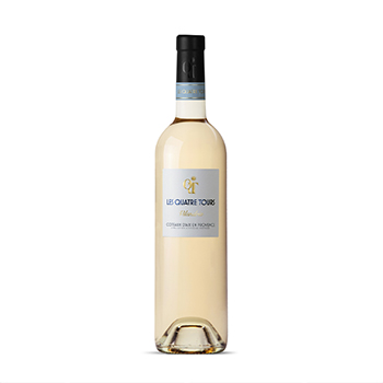 Изображение товара Вино французское белое AOC Coteaux d'Aix-en-Provence Vilandria Quatre Tours, 0.75 L