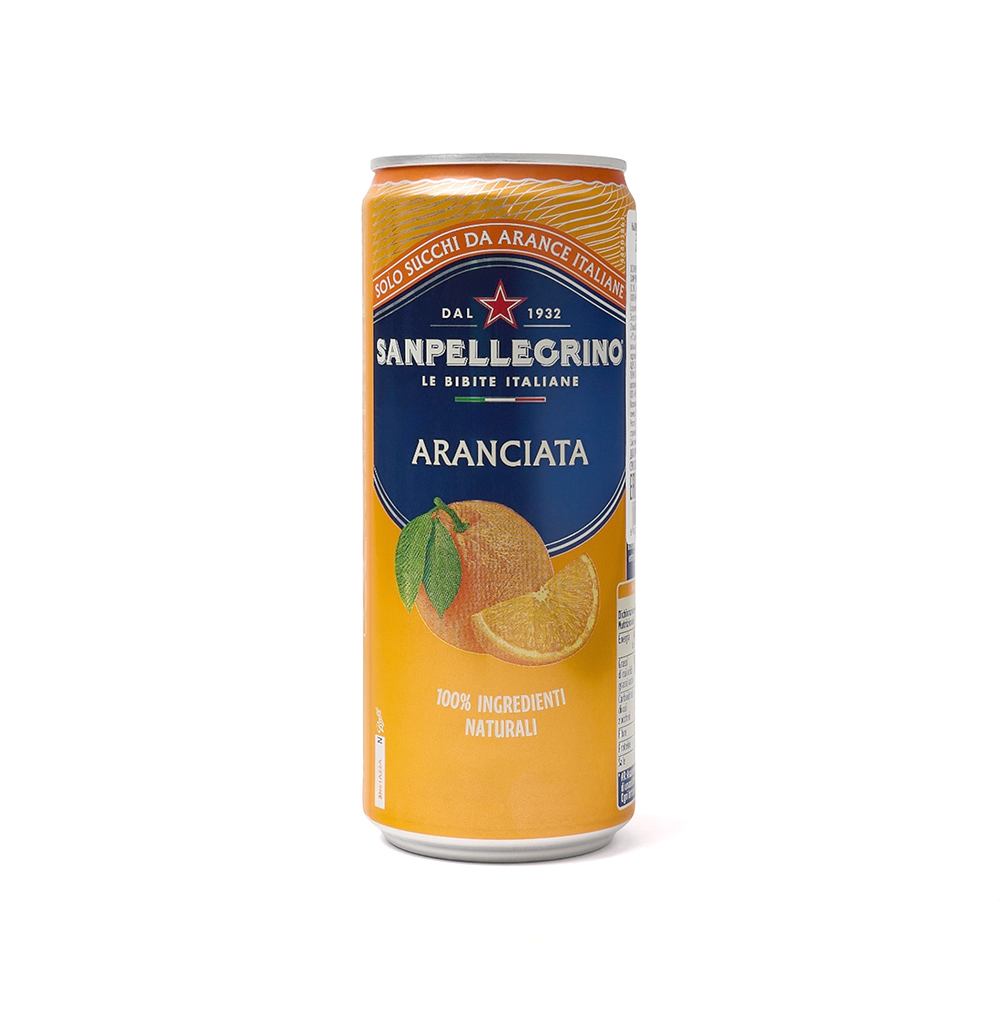 Изображение товара Напиток газированный Aranciata, Sanpellegrino 0.33 л, Италия