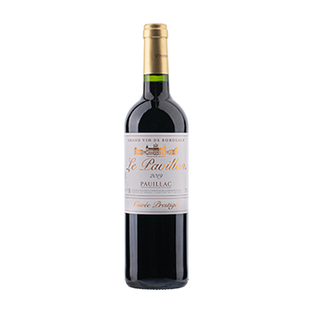 Изображение товара Вино французское красное AOC Pauillac Le Pavillon Cuvee Prestige Descas, 0.75 L
