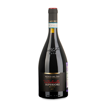 Изображение товара Вино итальянское красное DOC Valpolicella Classico Superiore Monte del Fra, 0.75 L
