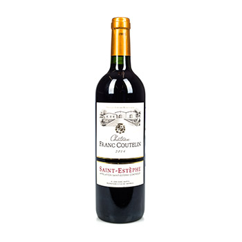 Изображение товара Вино французское красное AOC Saint-Estephe Chateau Franc Coutelin, 0.75 L
