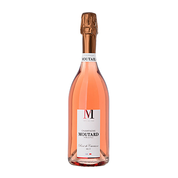 Изображение товара Игристое вино французское розовое брют AOC Champagne Moutard Rose de Cuvaison Brut, 0.75 L