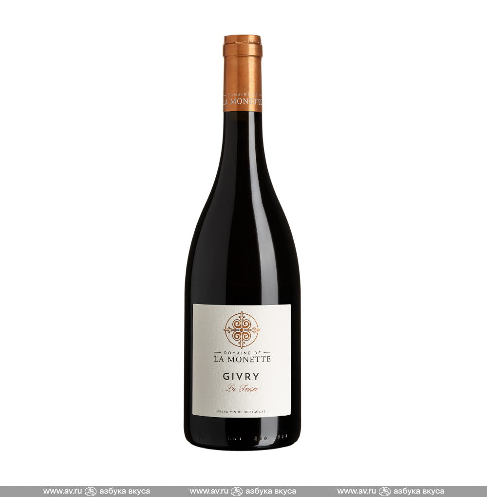 Изображение товара Вино французское красное AOC Givry La Feusee Domaine de la Monette, 0.75 L Изображение товара Вино французское красное AOC Givry La Feusee Domaine de la Monette, 0.75 L