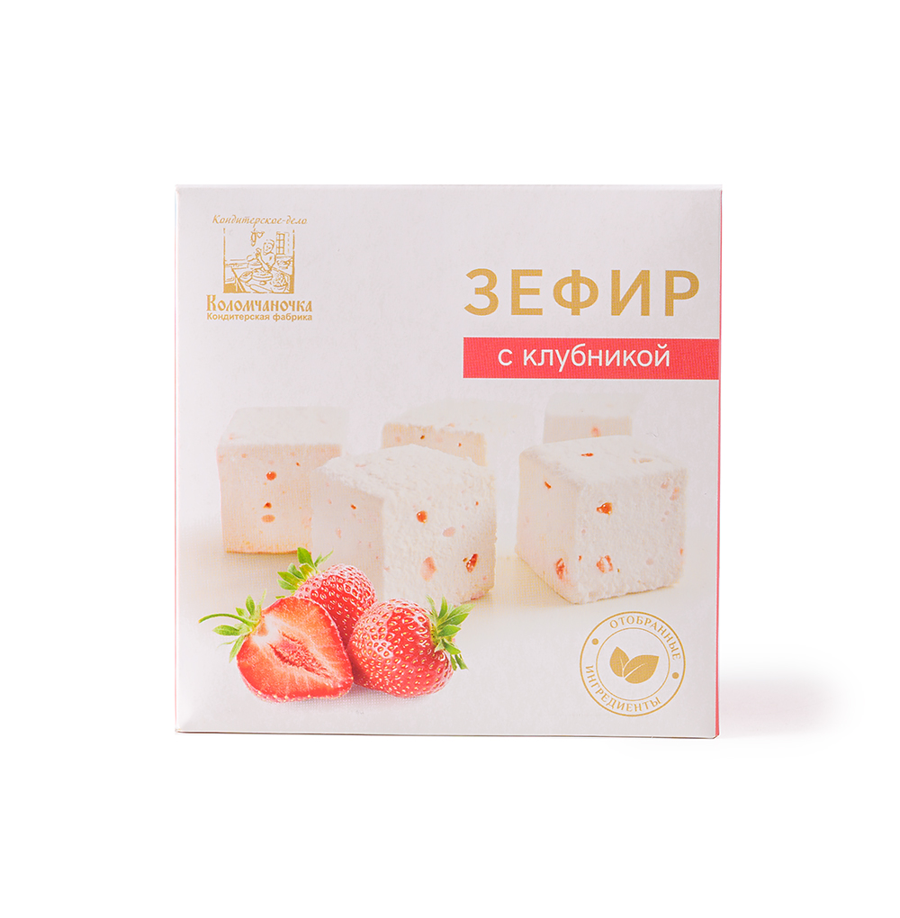Изображение товара Зефир с клубникой, «Коломчаночка», 180 г, Россия