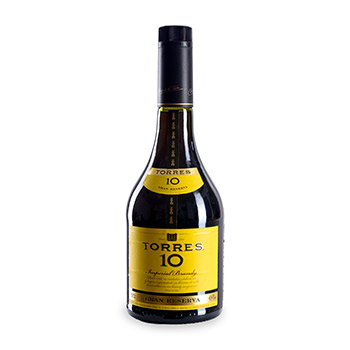 Изображение товара Бренди испанский Torres Gran Reserva 10, 0.7 L в п/у