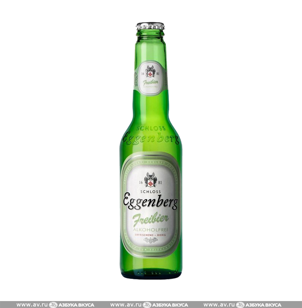 Изображение товара Пиво светлое б/а Eggenberg Freibier, 0.33 L, ст/б, Австрия Изображение товара Пиво светлое б/а Eggenberg Freibier, 0.33 L, ст/б, Австрия