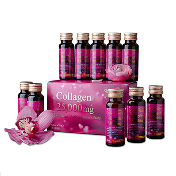 Изображение товара Коллаген морской жидкий 25 000 мг, Queen's Story, 10 ампул, 500 мл, Япония