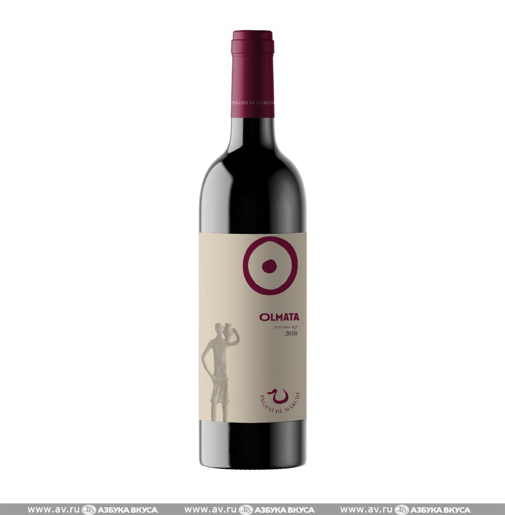 Изображение товара Итальянское красное вино IGT Toscana Olmata Pagani de Marchi 0.75 Л