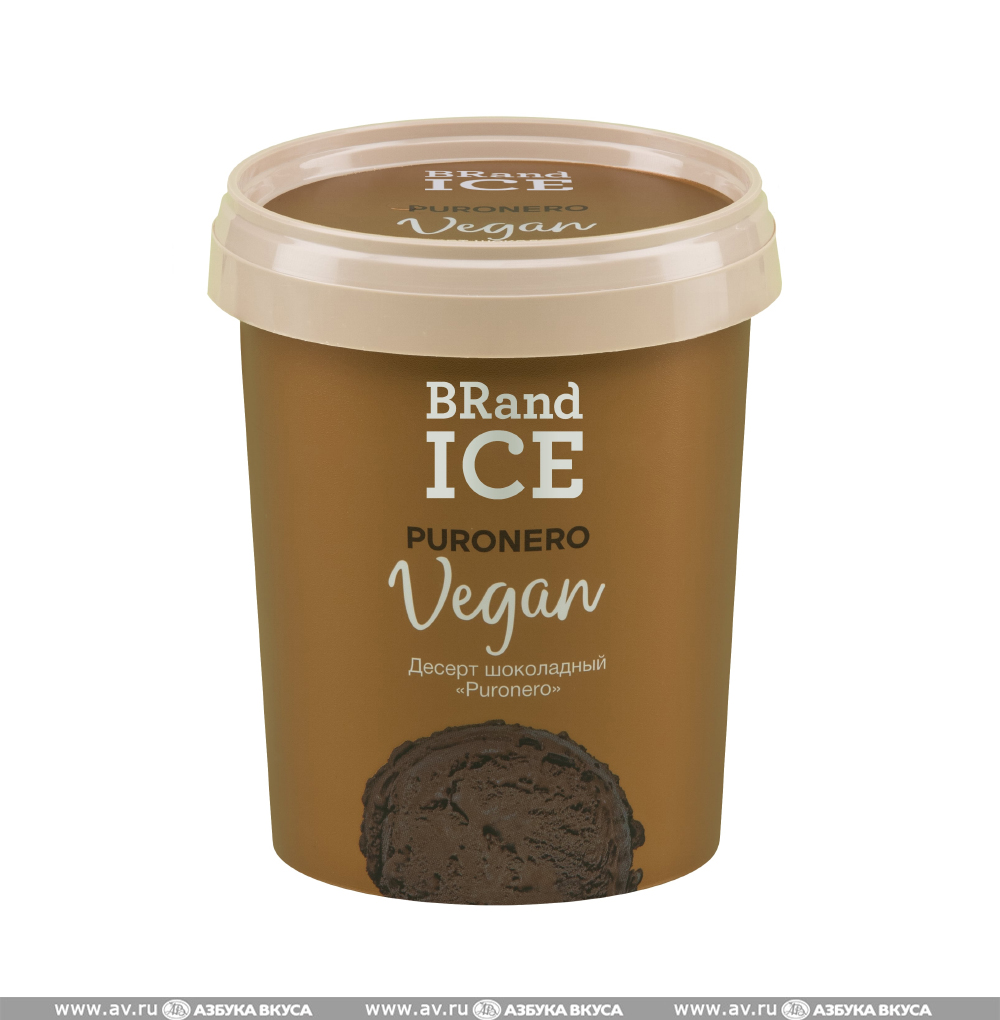 Изображение товара Десерт шоколадный Puronero Vegan, BRandICE, 380 г, Россия Изображение товара Десерт шоколадный Puronero Vegan, BRandICE, 380 г, Россия
