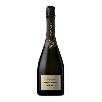 Изображение товара Игристое вино итальянское белое э/брют DOCG Franciacorta Animante Dosaggio Zero Barone Pizzini, 0.75 L
