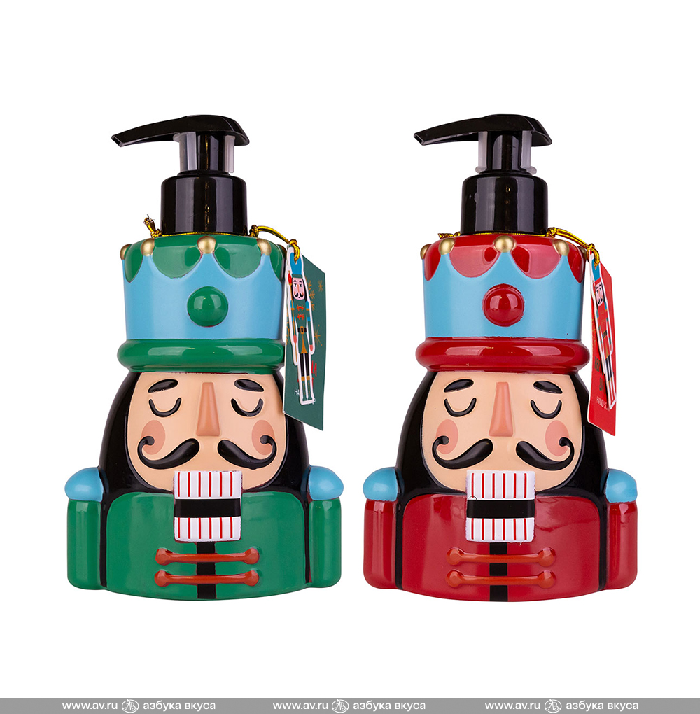 Изображение товара Мыло жидкое NUTCRACKER в ассортименте, Accentra, 350 мл, Китай Изображение товара Мыло жидкое NUTCRACKER в ассортименте, Accentra, 350 мл, Китай
