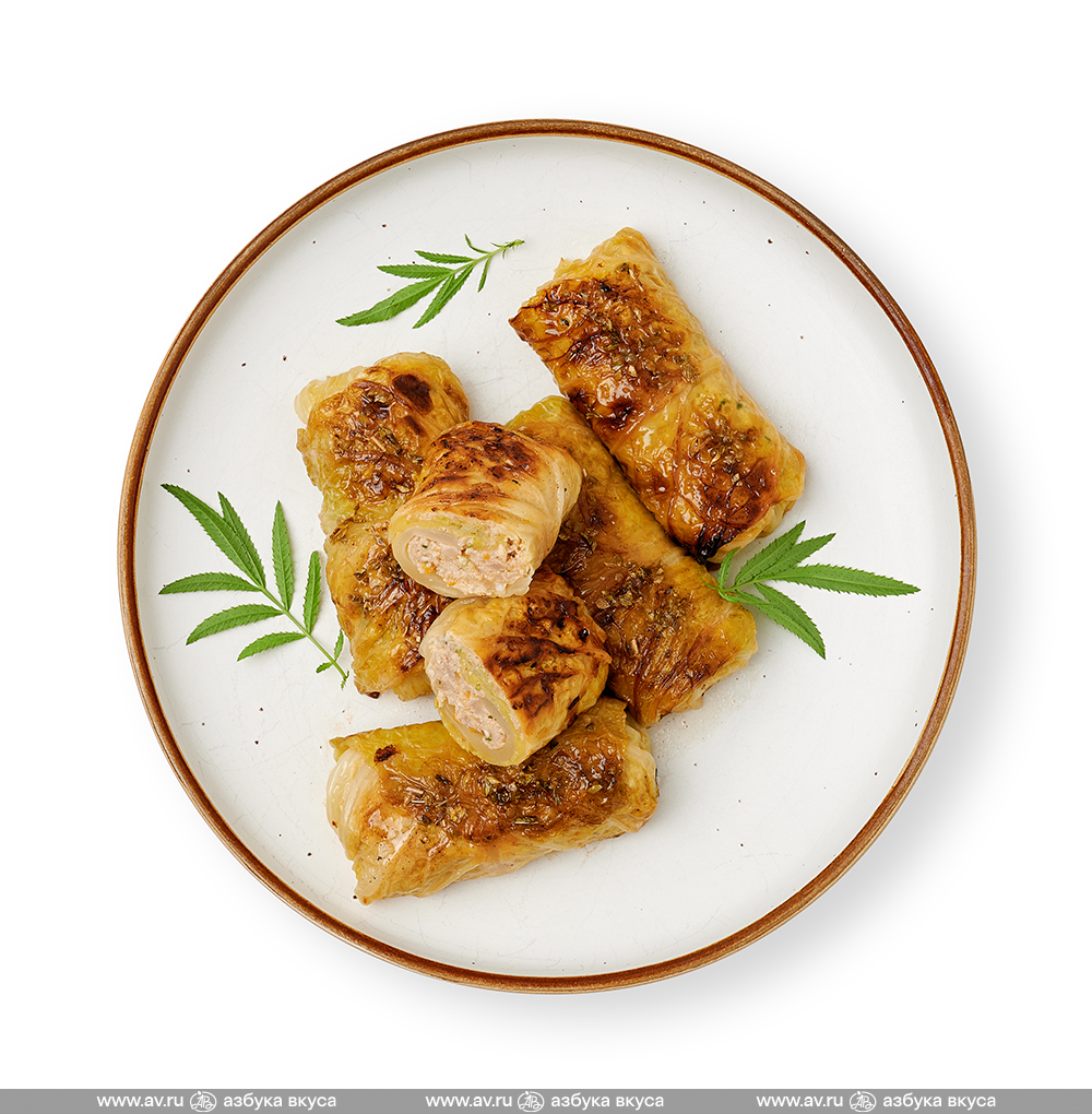 Изображение товара Голубцы из савойской капусты с мясным фаршем и тремя видами сыра, «Азбука вкуса», Россия Изображение товара Голубцы из савойской капусты с мясным фаршем и тремя видами сыра, «Азбука вкуса», Россия