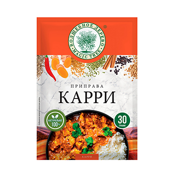 Приправа карри, «Волшебное дерево», 30 г, Россия