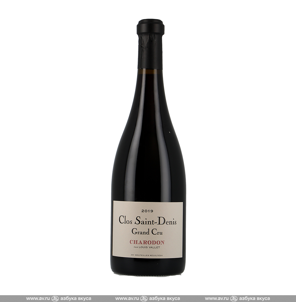 Изображение товара Вино французское красное AOC Clos Saint-Denis Grand Cru Chateau de Charadon, 0.75 L