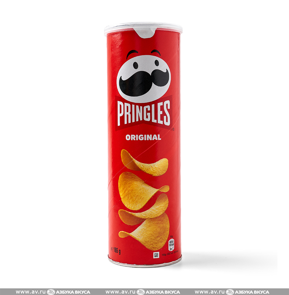 Изображение товара Чипсы картофельные оригинальные, Pringles, 165 г Изображение товара Чипсы картофельные оригинальные, Pringles, 165 г