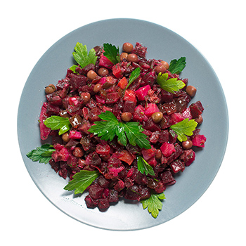 Изображение товара Винегрет с ароматным подсолнечным маслом, «Уже готово», 500 г, Россия