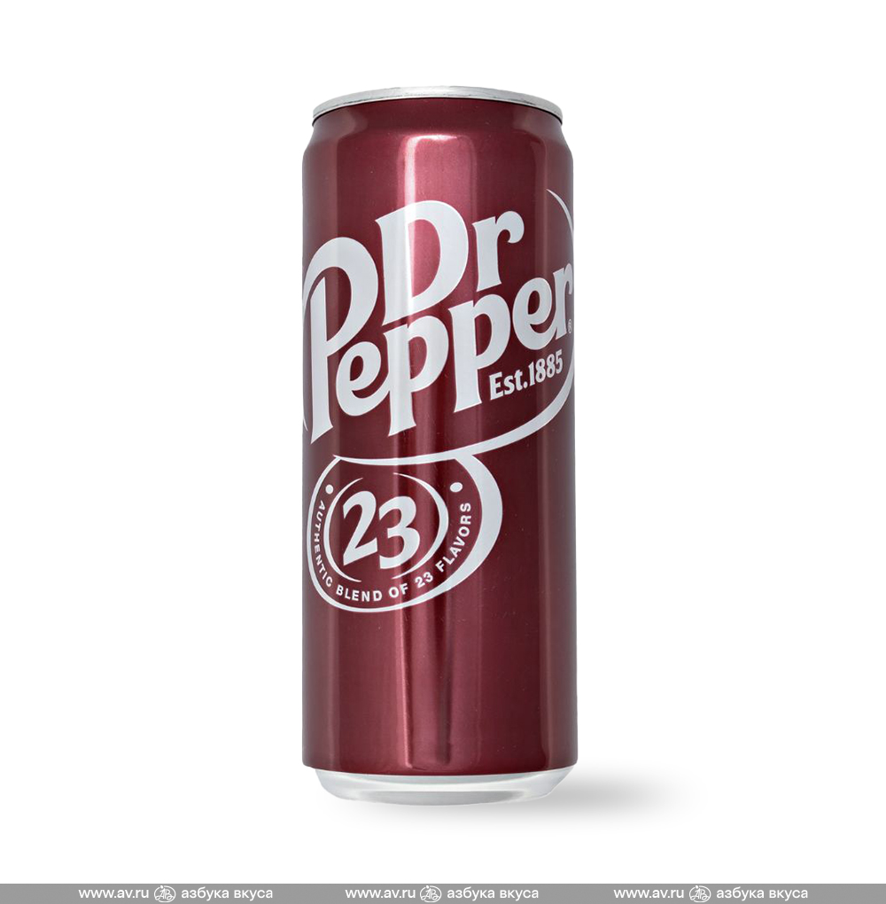 Изображение товара Напиток газированный, Dr.Pepper, 0.33 л, Польша