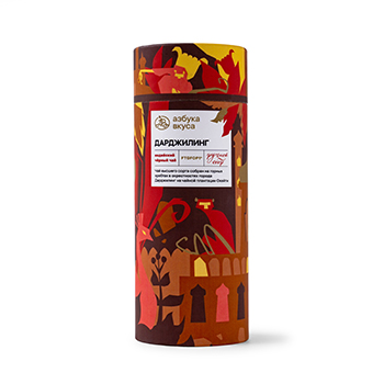 Изображение товара Чай чёрный дарджилинг, «Азбука вкуса», 60 г, Россия