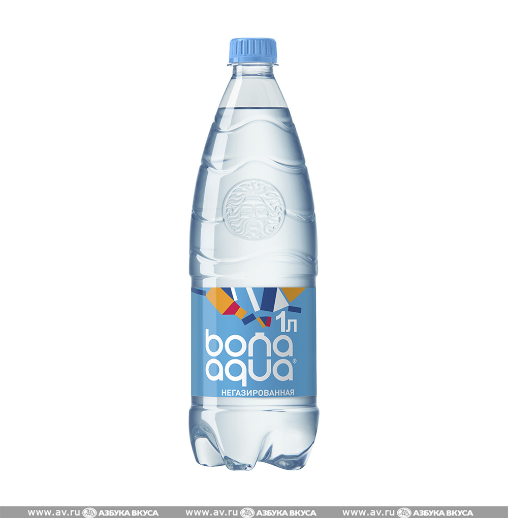 Изображение товара Вода негазированная, Bona Aqua, 1 л, Россия