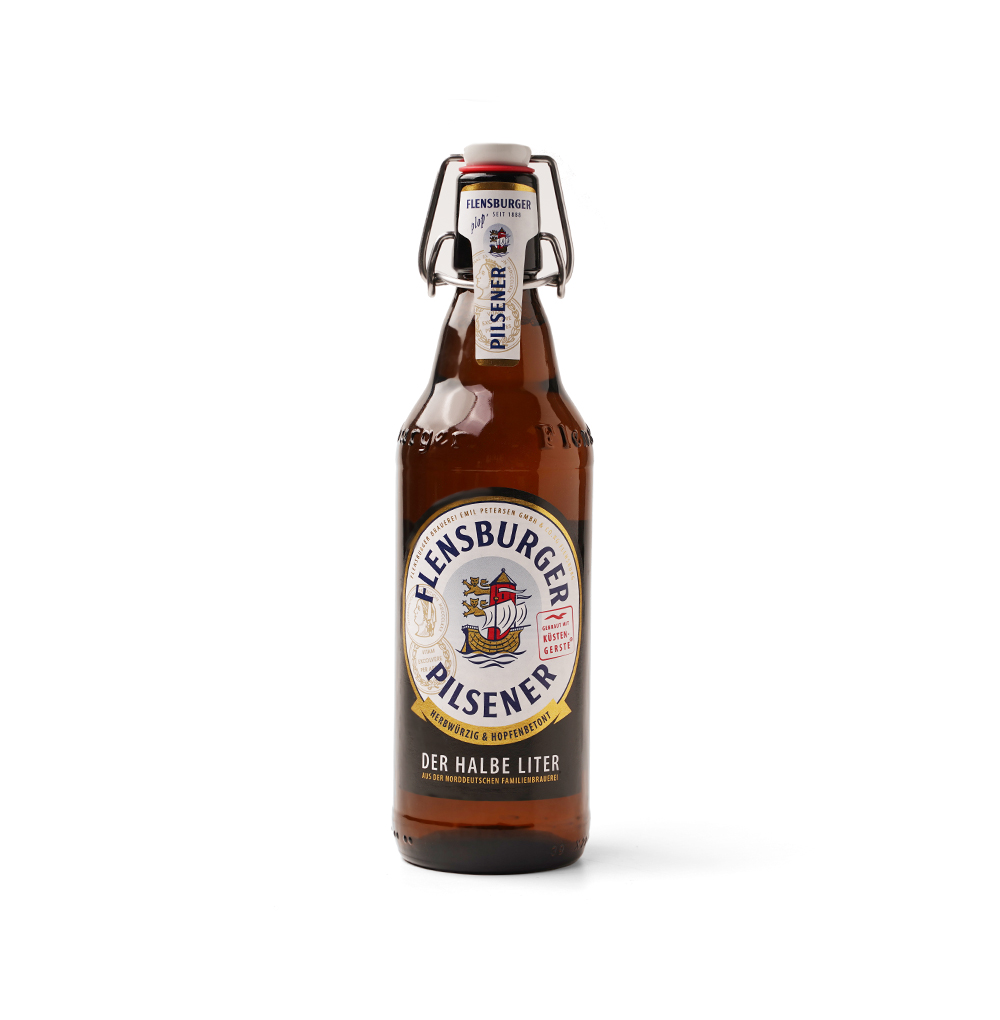 Изображение товара Пиво светлое Flensburger Pils 4,8%, 0.5 L, ст/б, Германия Изображение товара Пиво светлое Flensburger Pils 4,8%, 0.5 L, ст/б, Германия