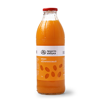 Морс из ягод облепихи, «Просто Азбука», 1 л, Россия