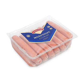 Изображение товара Сосиски Молочные Клинский мясокомбинат, Россия