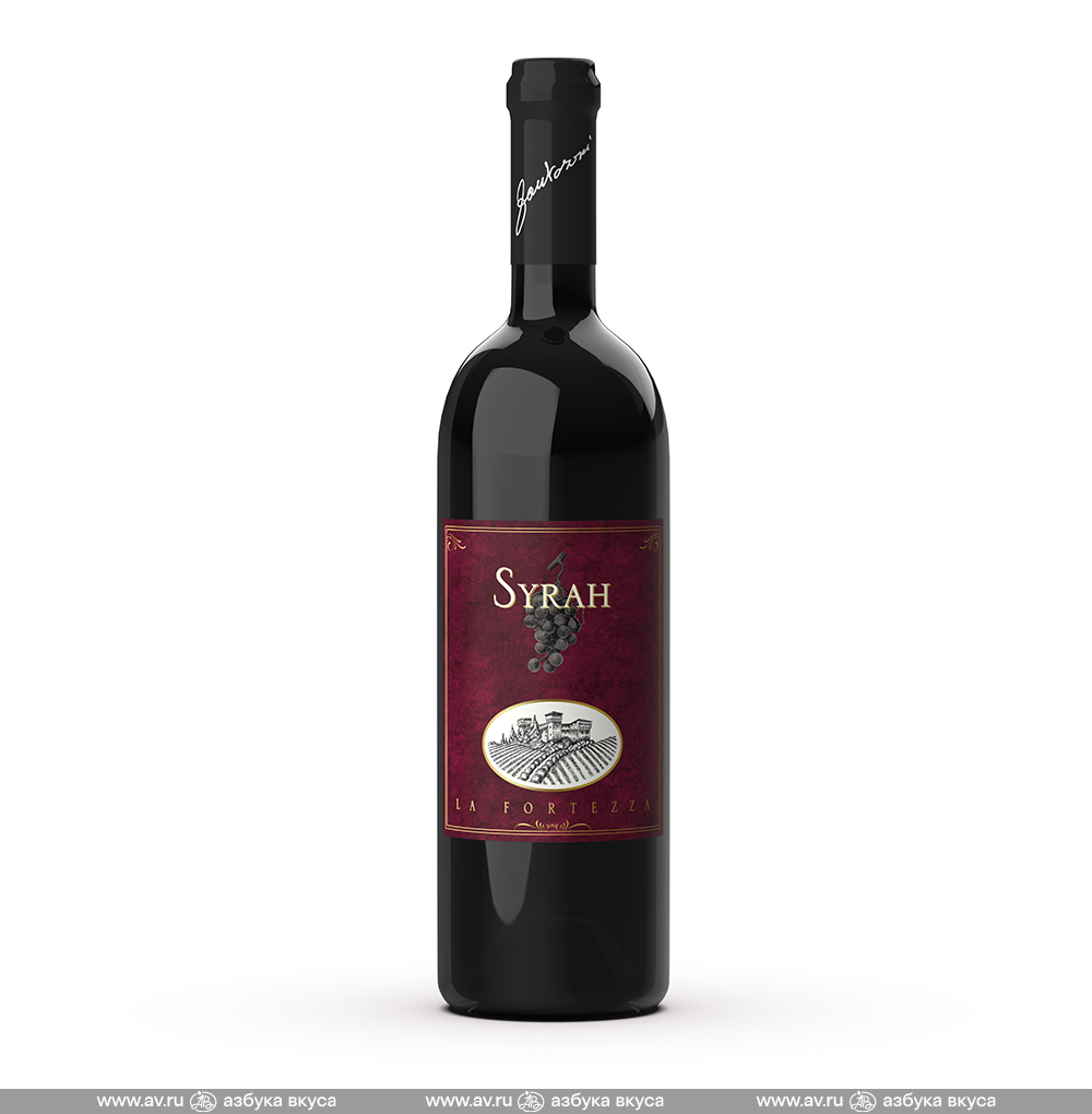 Изображение товара Вино итальянское красное IGT Toscana Syrah La Fortezza, 0.75 L Изображение товара Вино итальянское красное IGT Toscana Syrah La Fortezza, 0.75 L