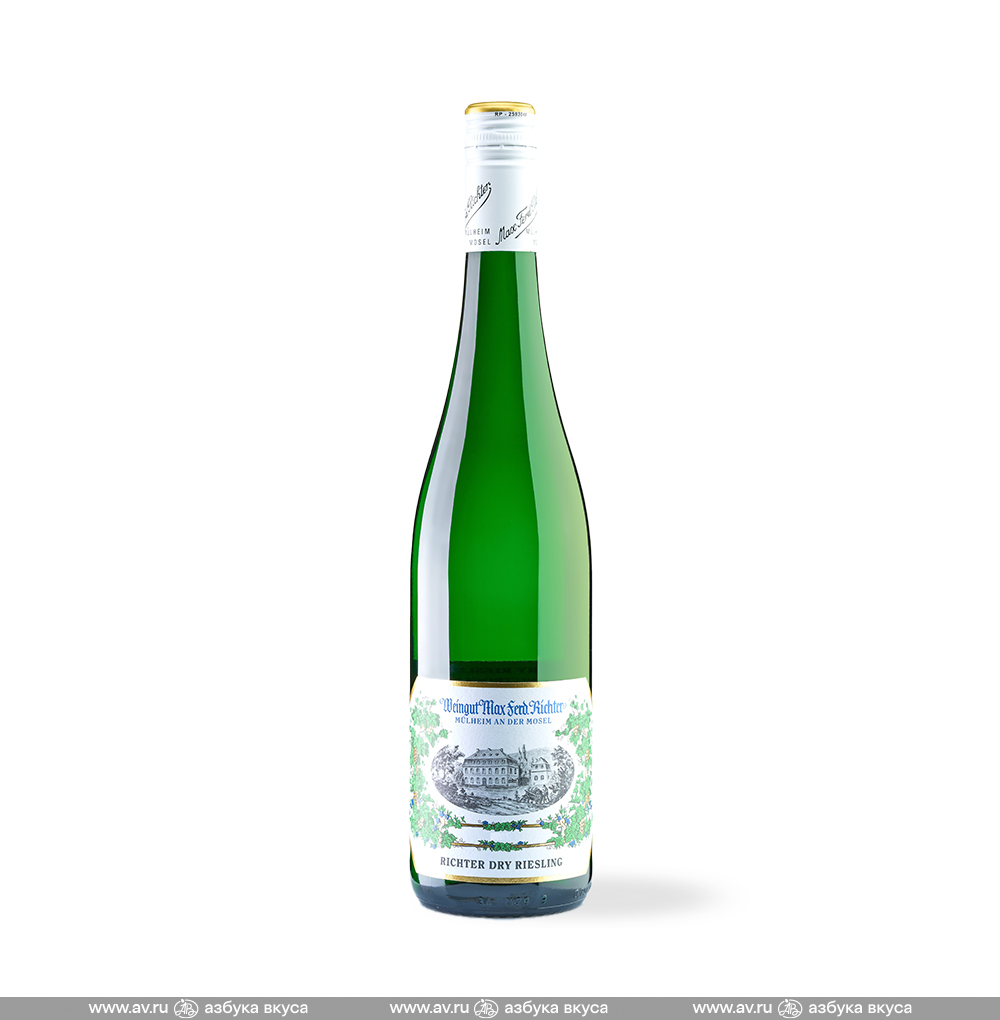Изображение товара Вино немецкое белое п/сух Riesling Dry Richter Max Ferd.Richter, 0.75 L