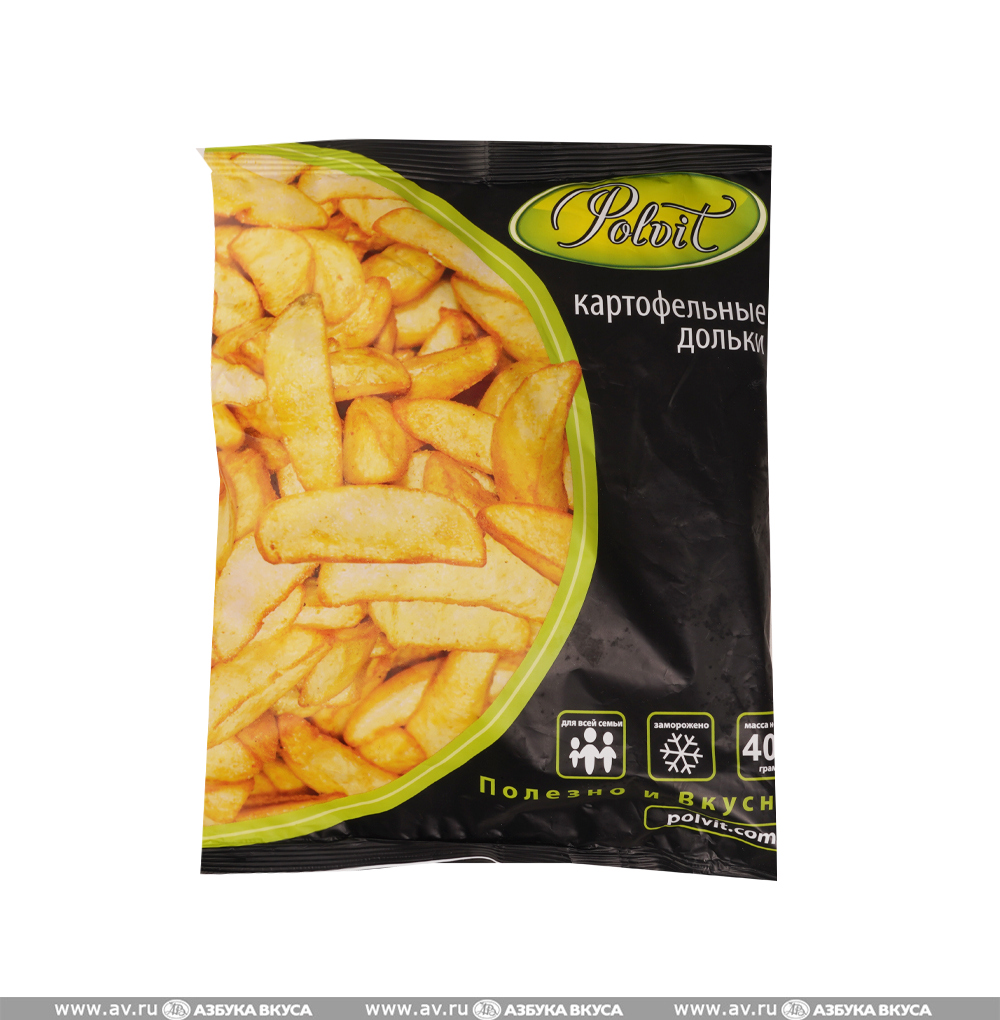 Картофельные дольки с укропом мираторг. Картофельные дольки замороженные. polvit.