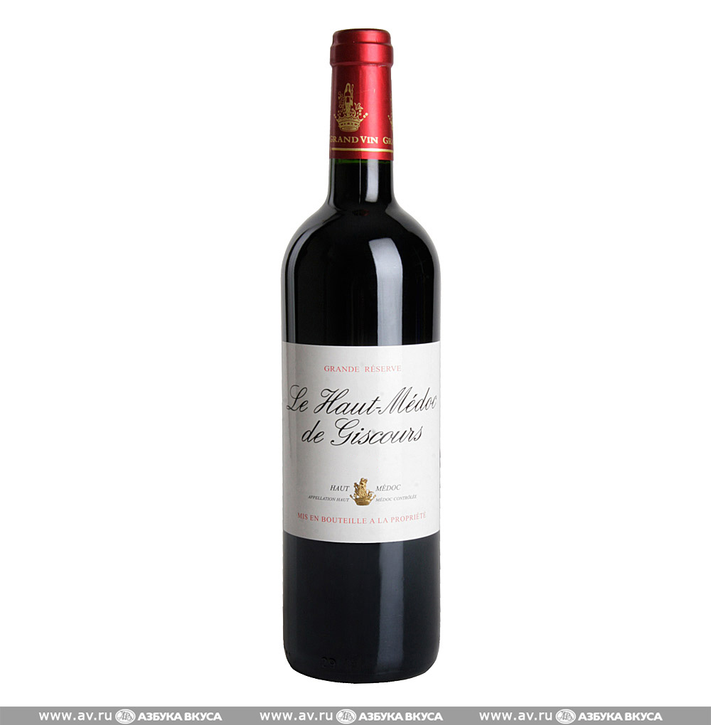 Изображение товара Французское красное вино Chateau Giscours Haut-Medoc 0.75L Изображение товара Французское красное вино Chateau Giscours Haut-Medoc 0.75L