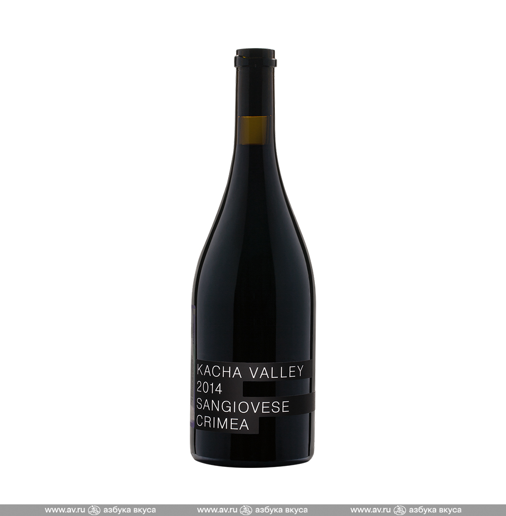 Изображение товара Вино российское красное Kacha Valley Sangiovese ЗГУ Крым Сатера, 0.75 L