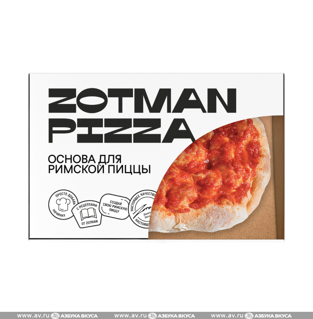 Основа для римской пиццы zotman. Основа для римской пиццы zotman