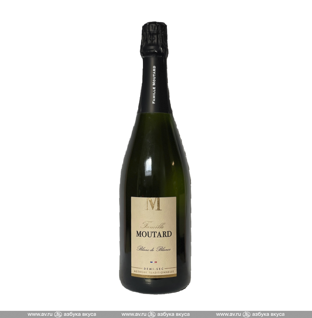 Изображение товара Французское игристое вино Blanc de Blancs Demi-Sec M 750 мл белое полусухое Изображение товара Французское игристое вино Blanc de Blancs Demi-Sec M 750 мл белое полусухое