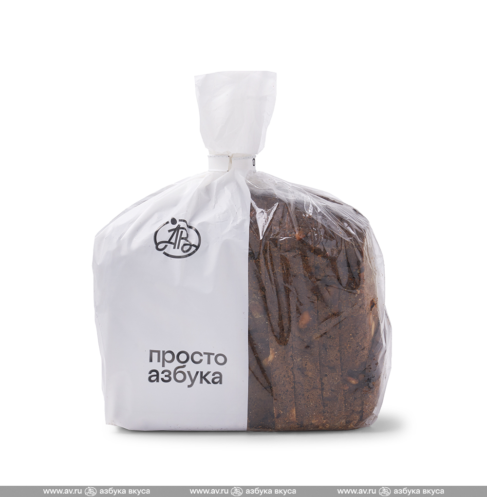 Изображение товара Хлеб черный с семечками нарезка, «Просто Азбука», 490 г, Россия Изображение товара Хлеб черный с семечками нарезка, «Просто Азбука», 490 г, Россия