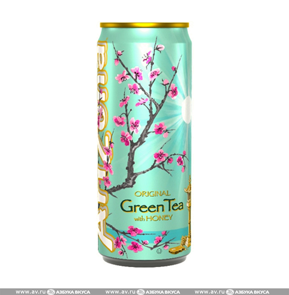 Изображение товара Напиток негазированный Green Tea зелёный чай с мёдом, AriZona, 0.5 л, Германия Изображение товара Напиток негазированный Green Tea зелёный чай с мёдом, AriZona, 0.5 л, Германия
