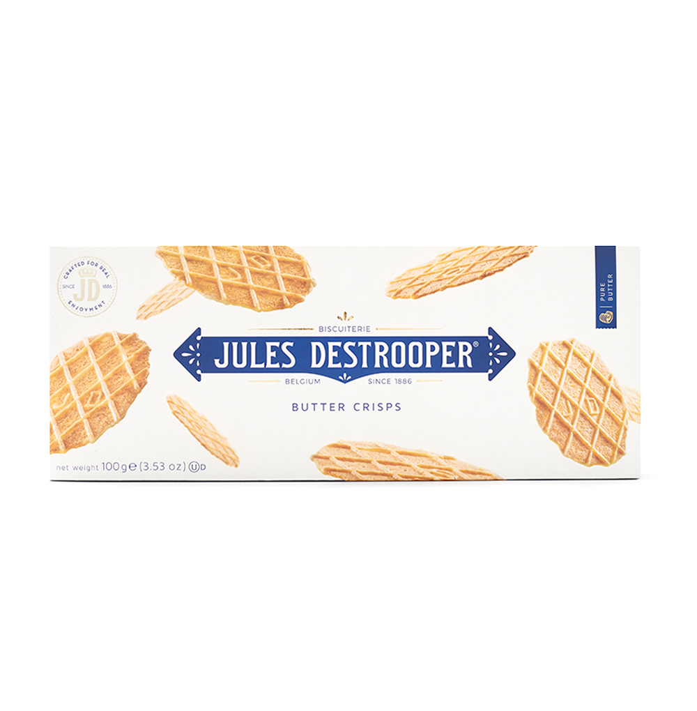 Изображение товара Вафельное сливочное хрустящее печенье Jules Destrooper 100 г Бельгия