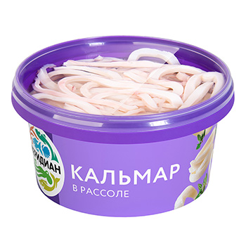 Изображение товара Кальмар в рассоле, «Меридиан», 430 г, Россия