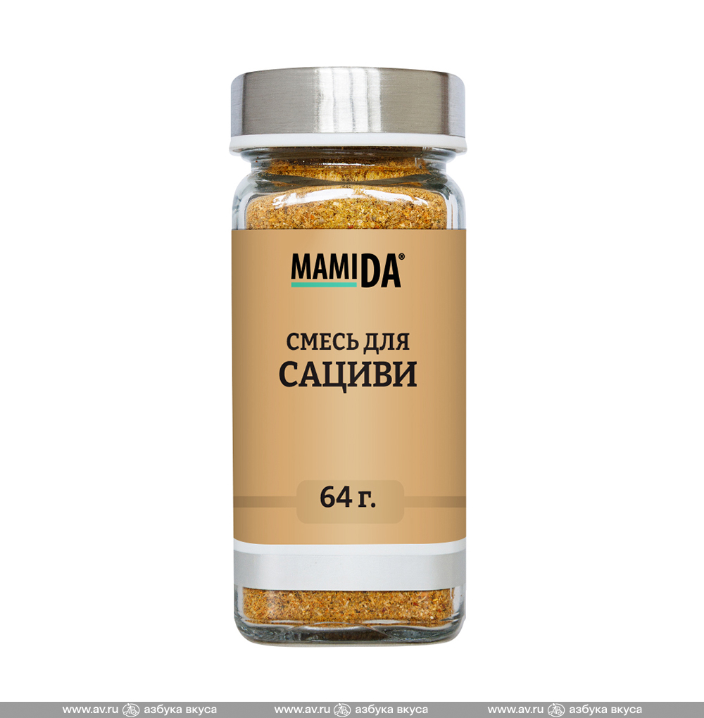 Изображение товара Приправа «Смесь для сациви», MamiDA, 64 г, Россия