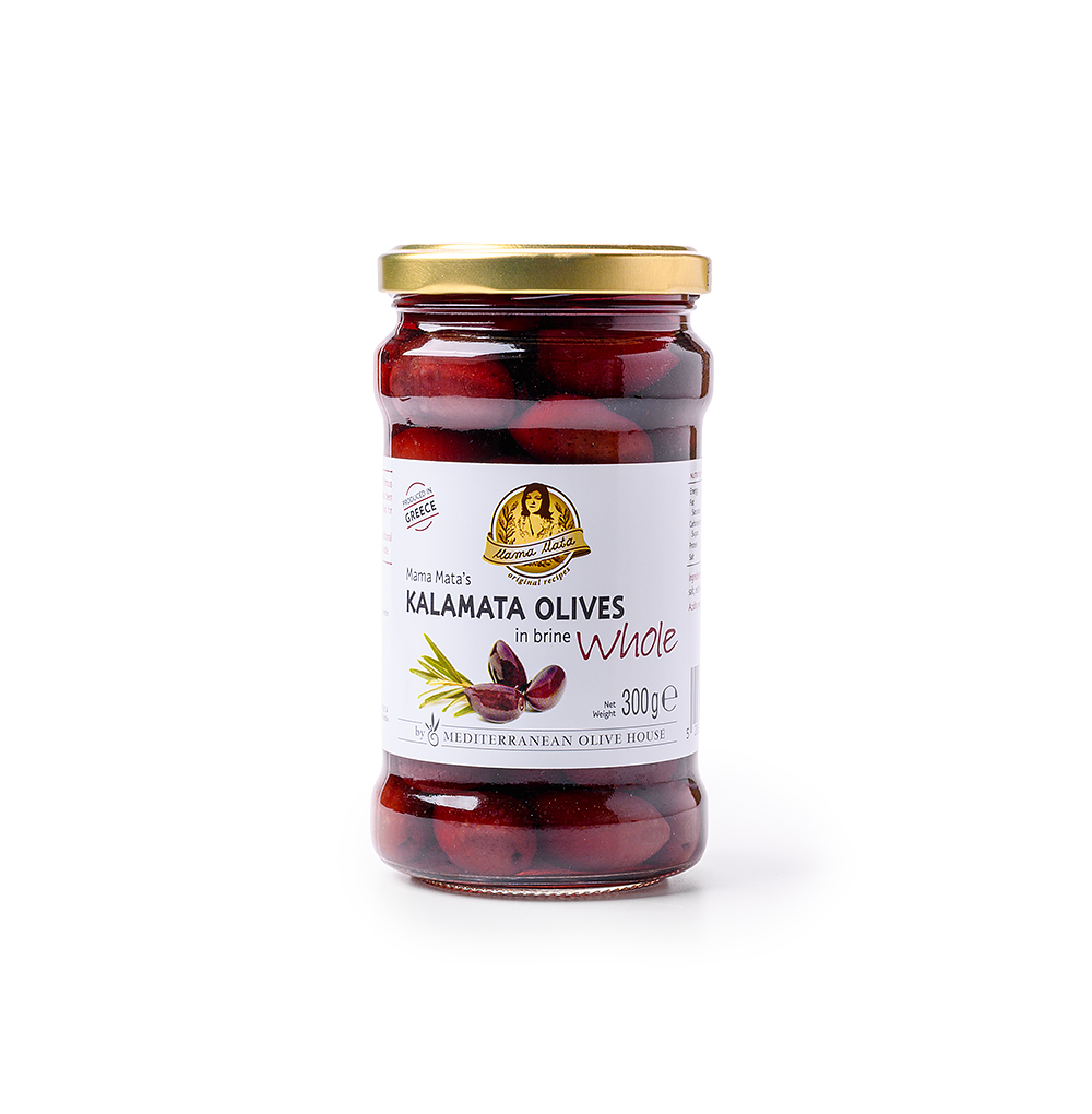 Изображение товара Оливки чёрные каламата с косточкой, Mediterranean Olive House, 300 г, Греция Изображение товара Оливки чёрные каламата с косточкой, Mediterranean Olive House, 300 г, Греция
