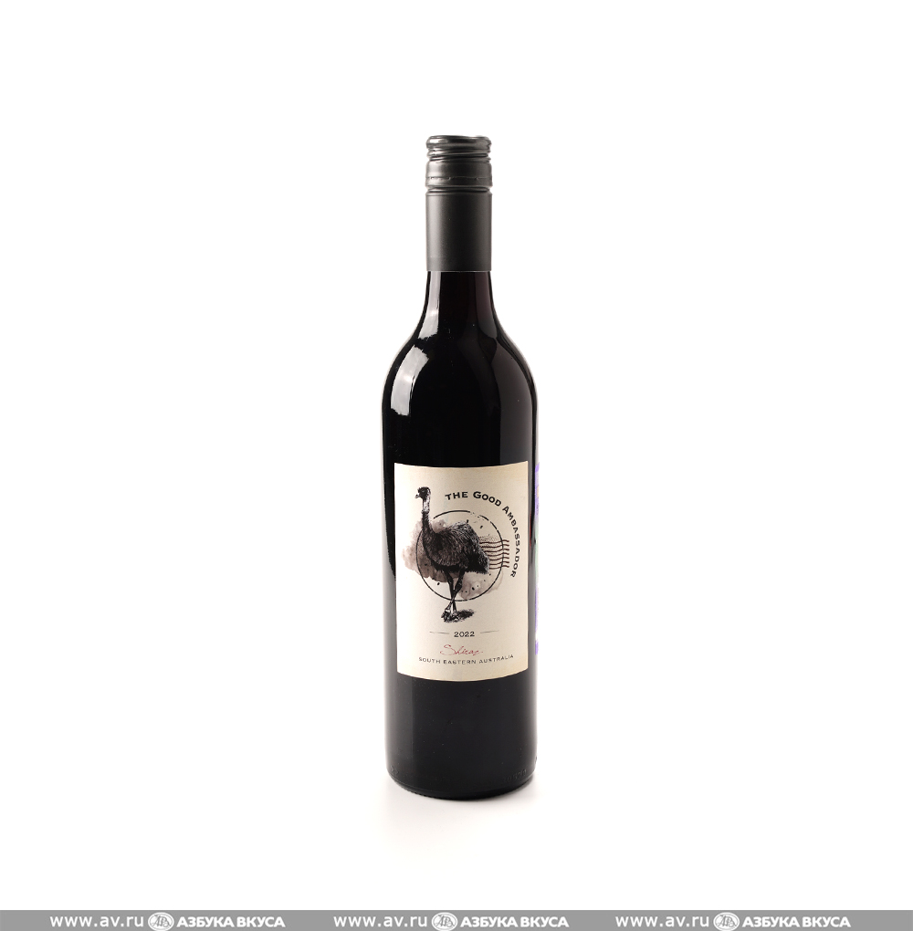 Изображение товара Вино австралийское красное The Good Ambassador Shiraz Grape Expectations Estate, 0.75 L Изображение товара Вино австралийское красное The Good Ambassador Shiraz Grape Expectations Estate, 0.75 L