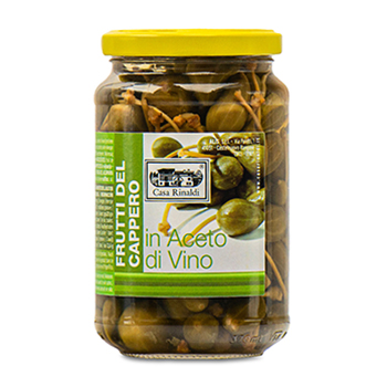 Изображение товара Каперсы на веточке в винном уксусе консервированные, Casa Rinaldi, 370 г, Италия