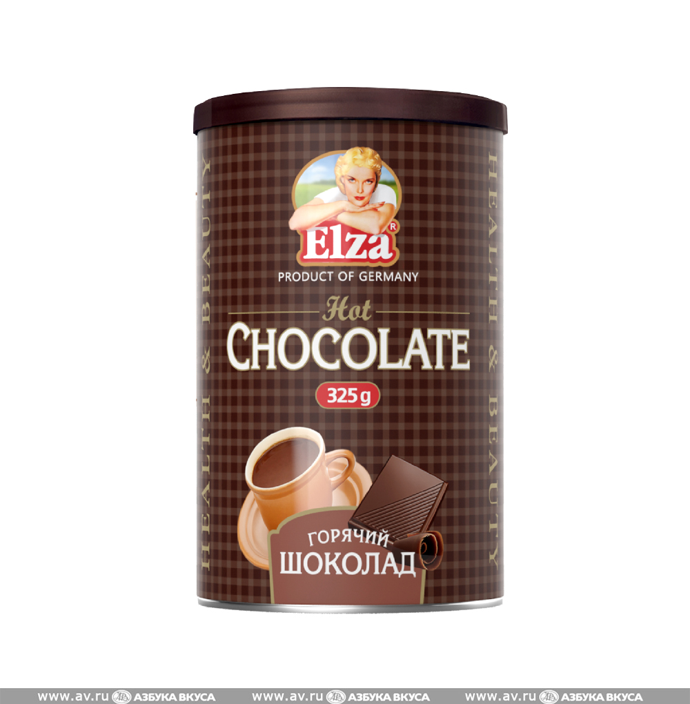 Изображение товара Горячий шоколад, ELZA, 325 г, Германия