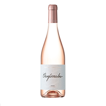 Изображение товара Вино испанское розовое DO La Mancha Canforrales Rosado Bodegas Campos Reales, 0.75 L