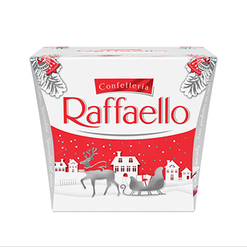 Изображение товара Конфеты с миндальным орехом, Raffaello 150г, Россия